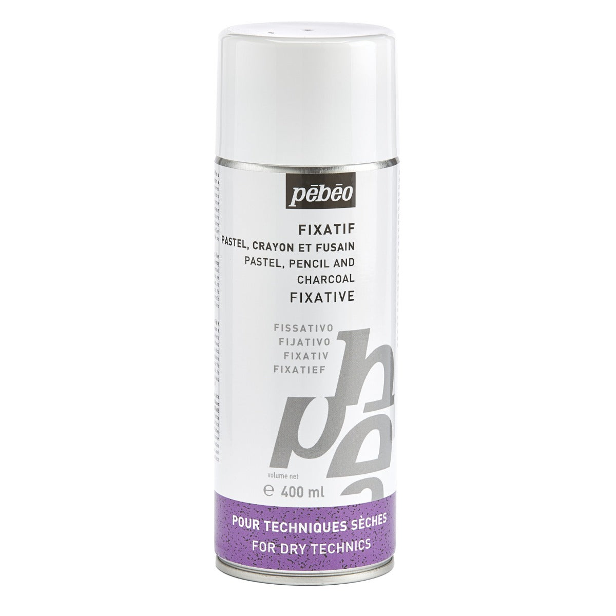 Pebeo Extra Fine Fixative 400 ml. - Hiili ja grafiitti