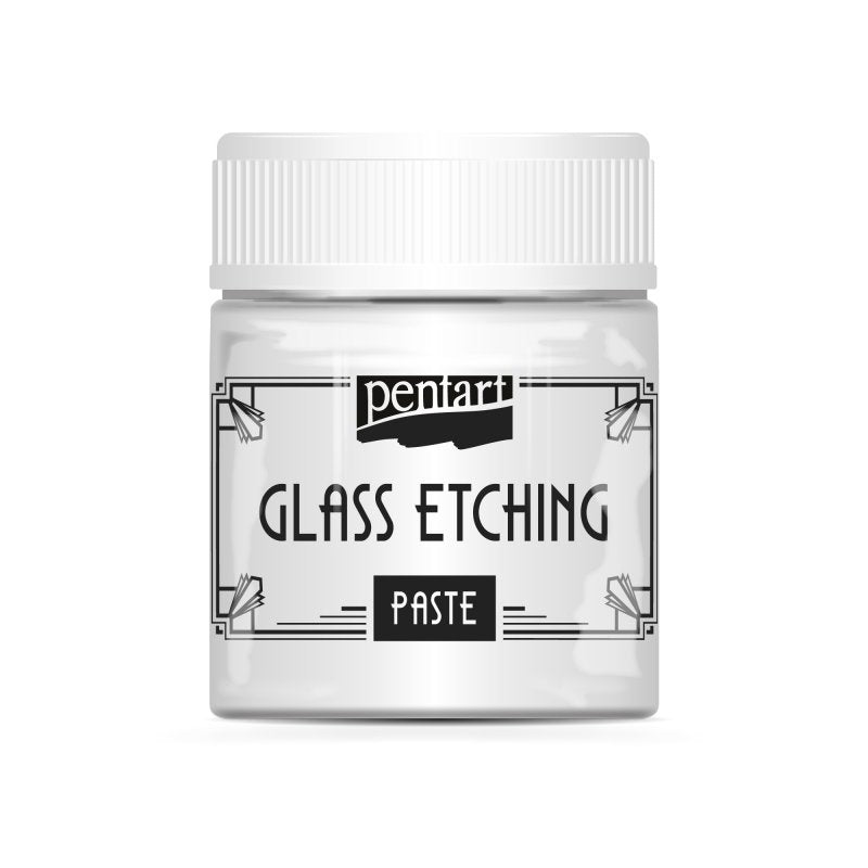 Graveerpasta - Glassnijpasta voor Glas Pentart Glass Etching Paste 50 ml - Malemedier