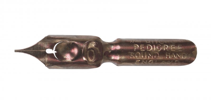 William Mitchell Round Hand Nibs - 10 Pack - No. 6 - 0.5 mm - Kalligrafi
