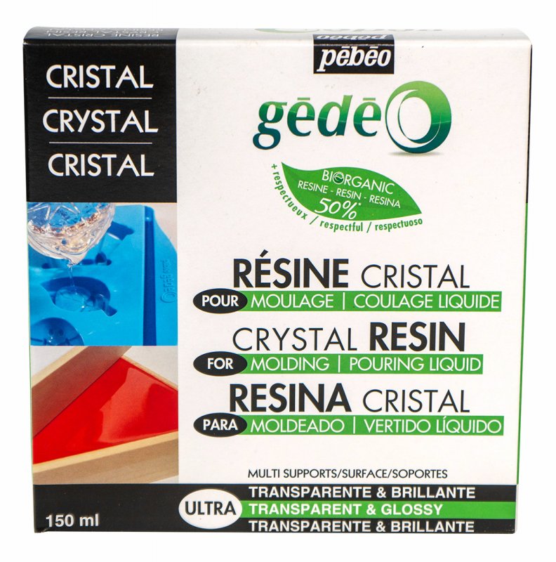 Pebeo Gédéo Bio Crystal Resin 150 ml - Modellering og skulptur