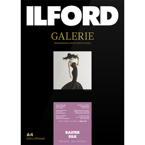 Ilford valokuvapaperi Galerie Raster Silk 290g 43,2 cm x 15 m