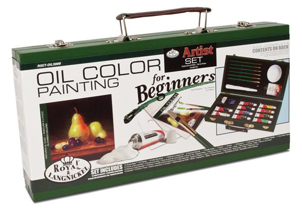 R&L Oil Painting Set - 27 Pack - Gavesæt til kunstnere