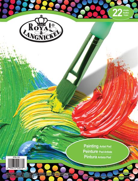 Royal & Langnickel Painting Artist Pads - Painting 200 gsm - 22 ark - Papir
