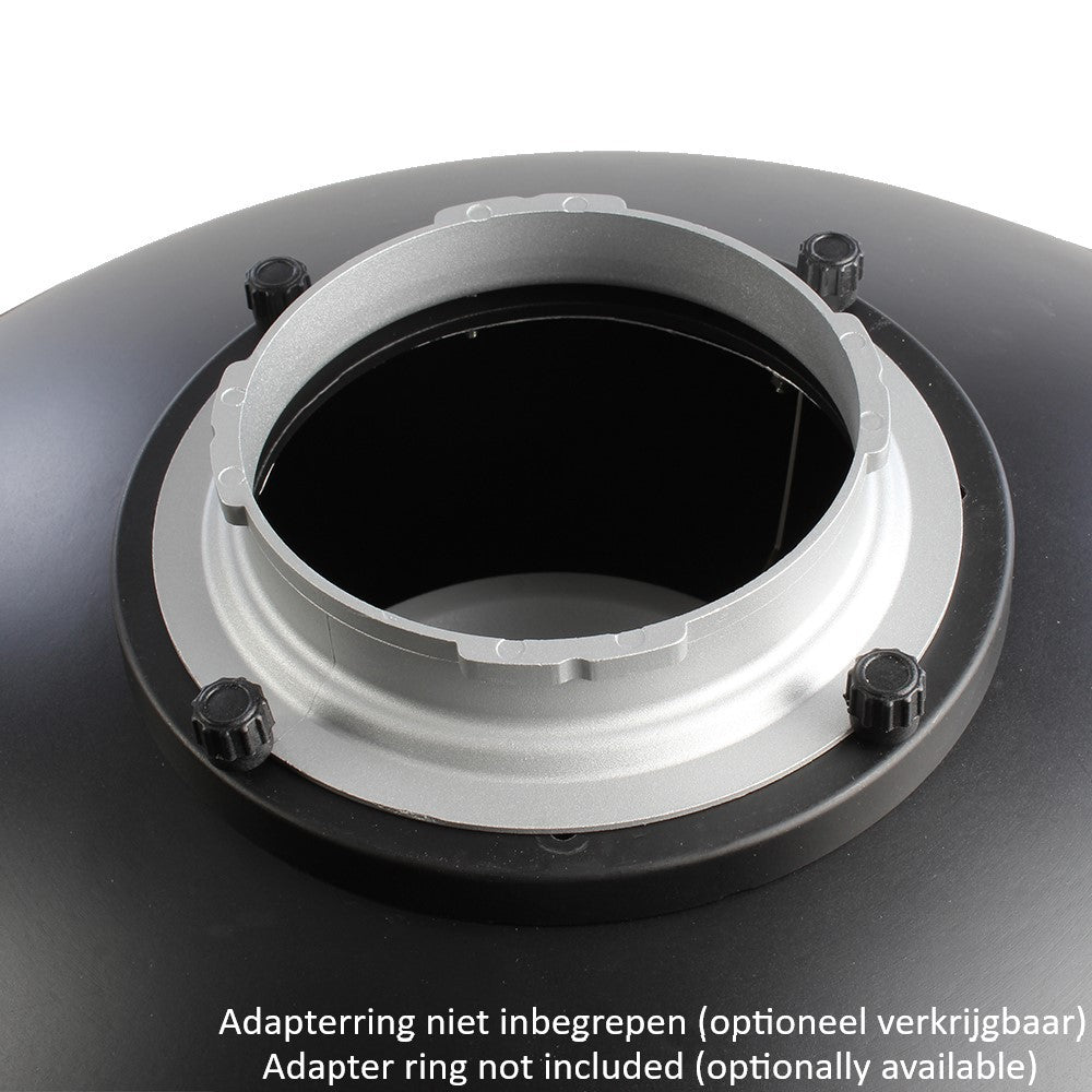 StudioKing Beauty dish Argento SK-BD550 55 cm con Griglia a nido d'ape — 8