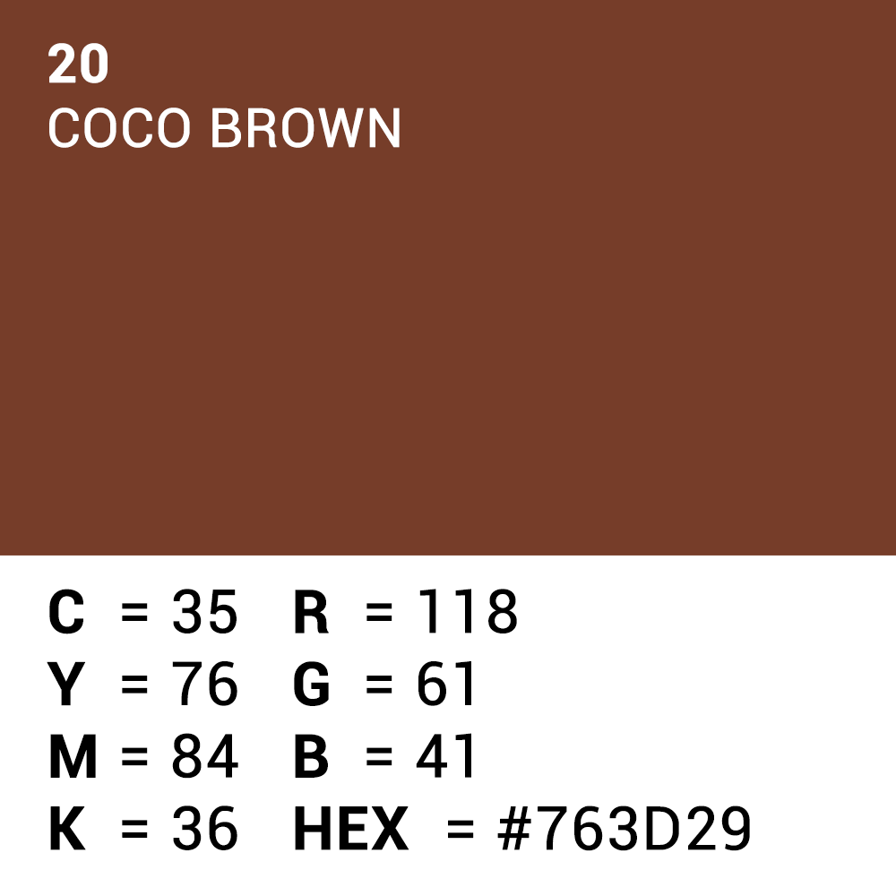 Superior Baggrundspapir 20 Coco Brun 1.35 x 11m — 5
