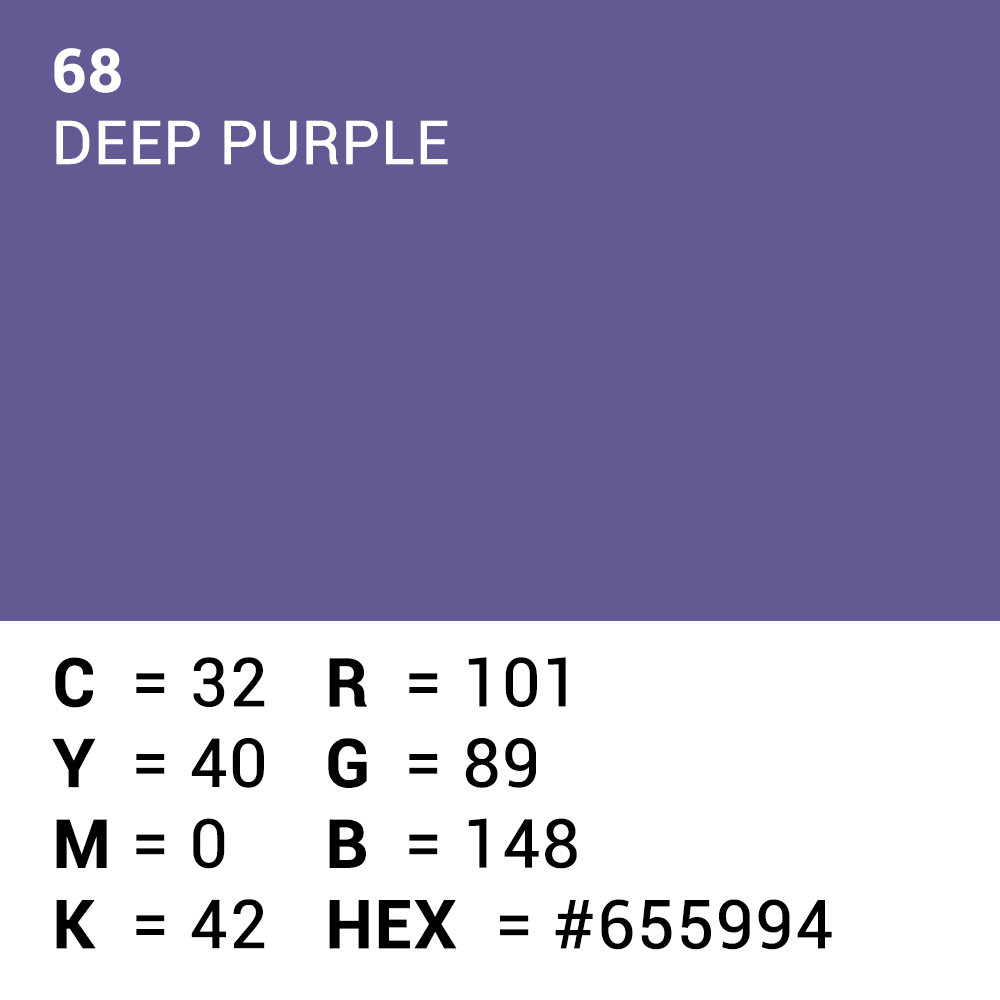 Superior Background Paper 68 Deep Purple 1.35 x 11m — 5