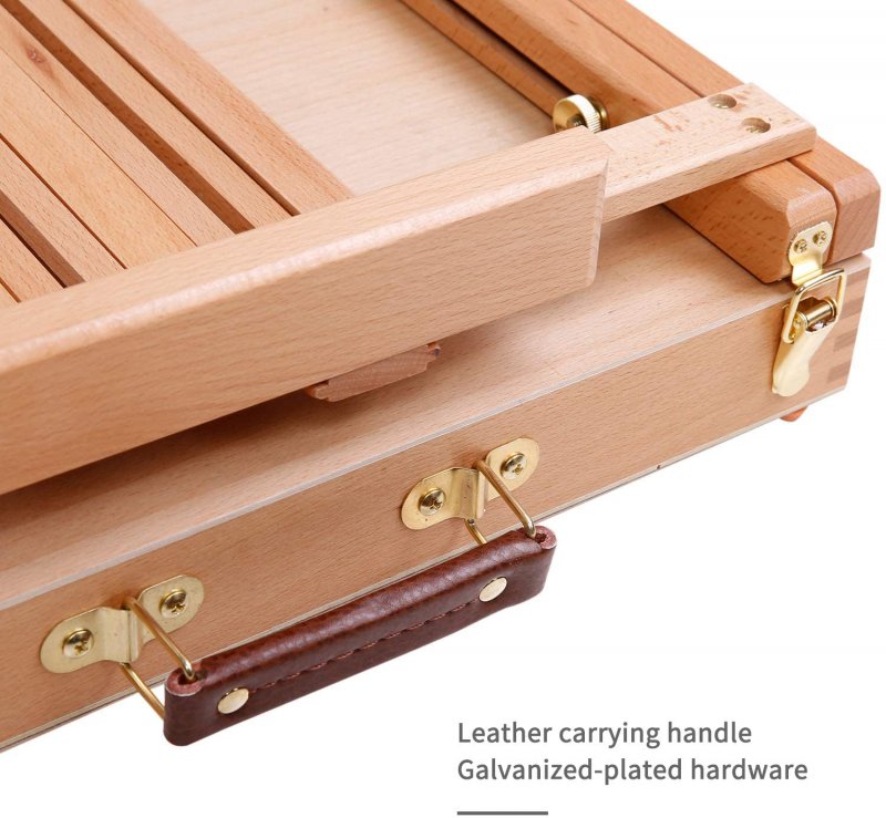Meeden Studio Sketchbox Table Easel with Metal Lined Drawer - Staffelier