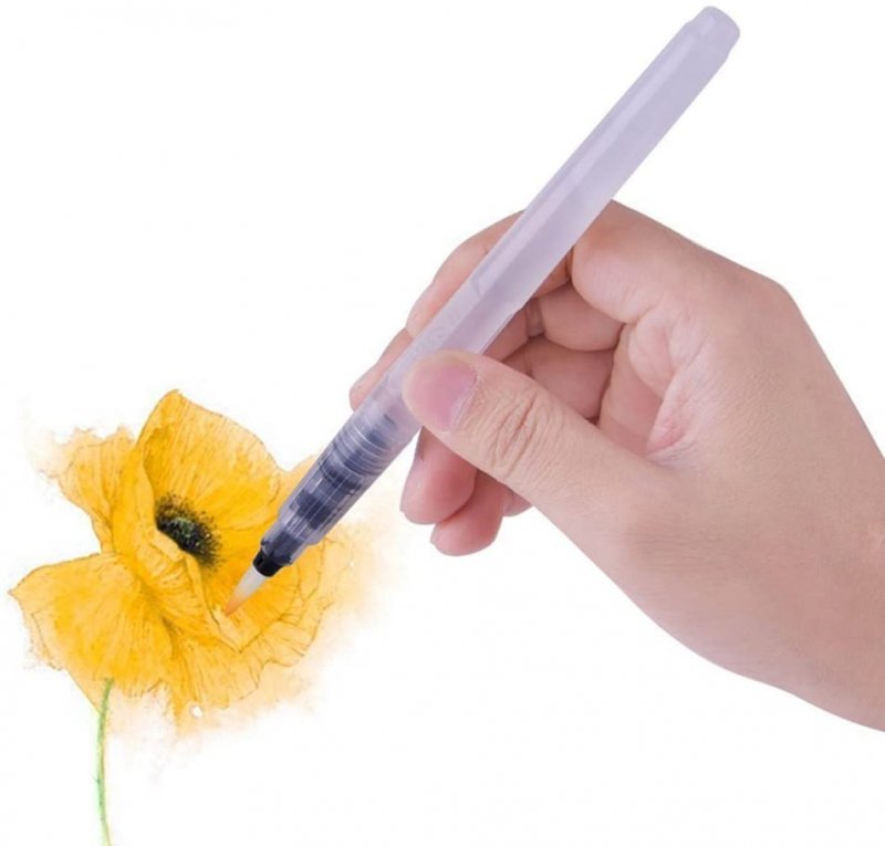 Meeden Water Brushes with Reservoirs - 6 pack - Pensler