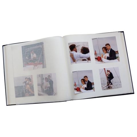 Zep Paper Album OB313130 Cotton Con Velina Blue with 30 Sheets 31x31 cm — 5