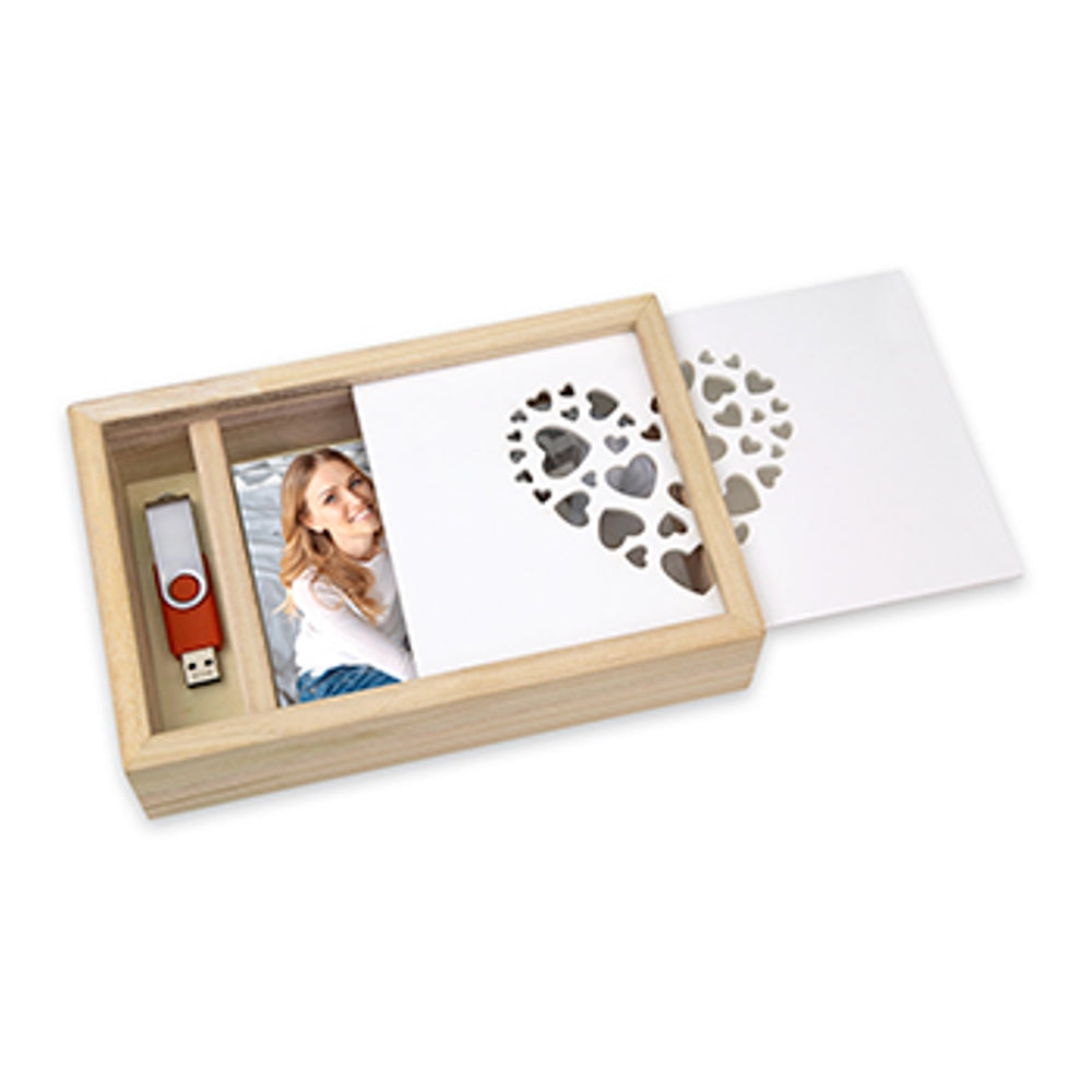 Zep fotoramme CZ1246 Love Boks Usb til Foto 10x15 21,5x14,5x5 cm — 3