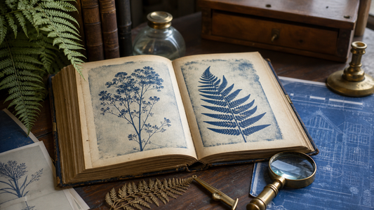 History of cyanotype: Herschel, Atkins and blueprints