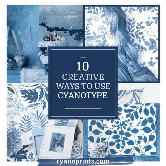 10 Creative Ways to Use Cyanotype – Inspiration for Art, Home Décor & Fashion