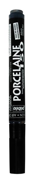 Pebeo Porcelaine 150 Marker Bullet Tip 1.2 mm - Anthracite musta - Lasi- ja posliinimaalit