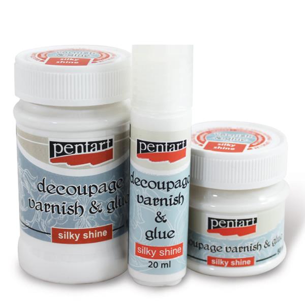Pentart Decoupage Glue & Silky Varnish