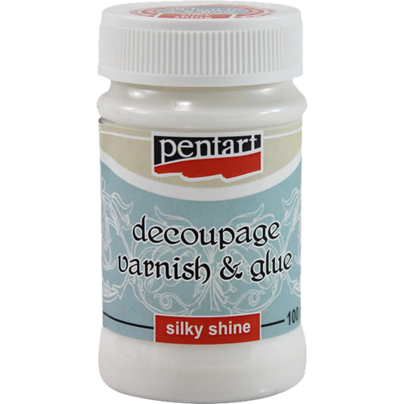 Pentart Decoupage Glue & Silky Varnish - 100 ml - Lim