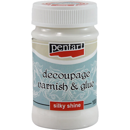 Pentart Decoupage Glue & Silky Varnish - 100 ml - Lim