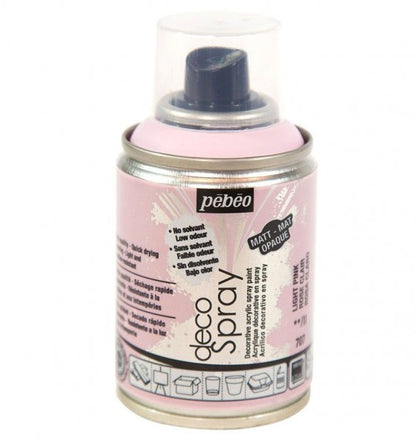 Pebeo Decospray Acryl Decoratieverf 100 ml - Lichtroze - Akrylfärg