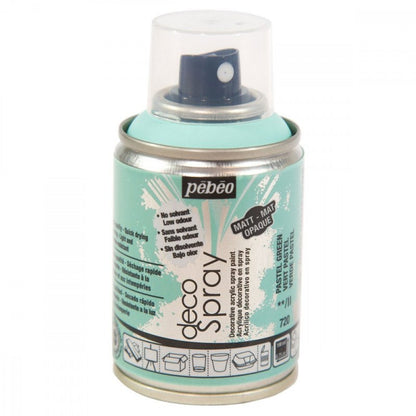 Pebeo Decospray Acryl Decoratieverf 100 ml - Kerstgroen - Akrylfärg