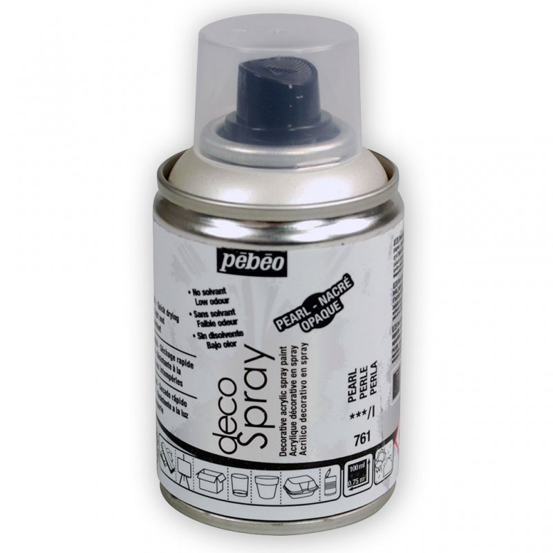 Pebeo Decospray Acryl Decoratieverf 100 ml - pärlemor - Akrylfärg