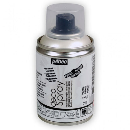 Pebeo Decospray Acryl Decoratieverf 100 ml - pärlemor - Akrylfärg