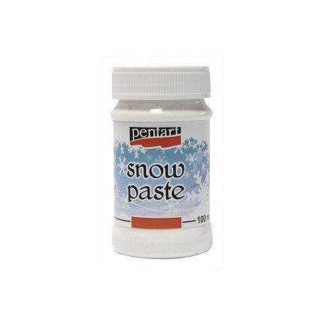 Pentart Snow Paste och Snow paste - Snow Paste - 100 ml - Målarmedier