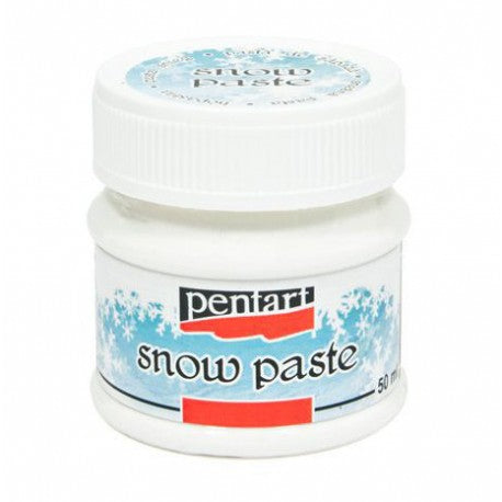 Pentart Snow Paste och Snow paste - Snow Paste - 50 ml - Målarmedier