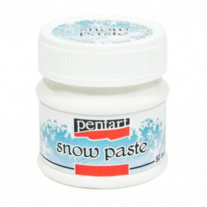 Pentart Snow Paste och Snow paste - Snow Paste - 50 ml - Målarmedier