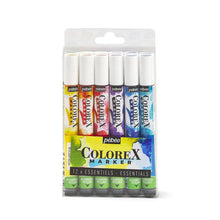 Pebeo Colorex Markers Essential colours 12 st. - Tuscher og markers
