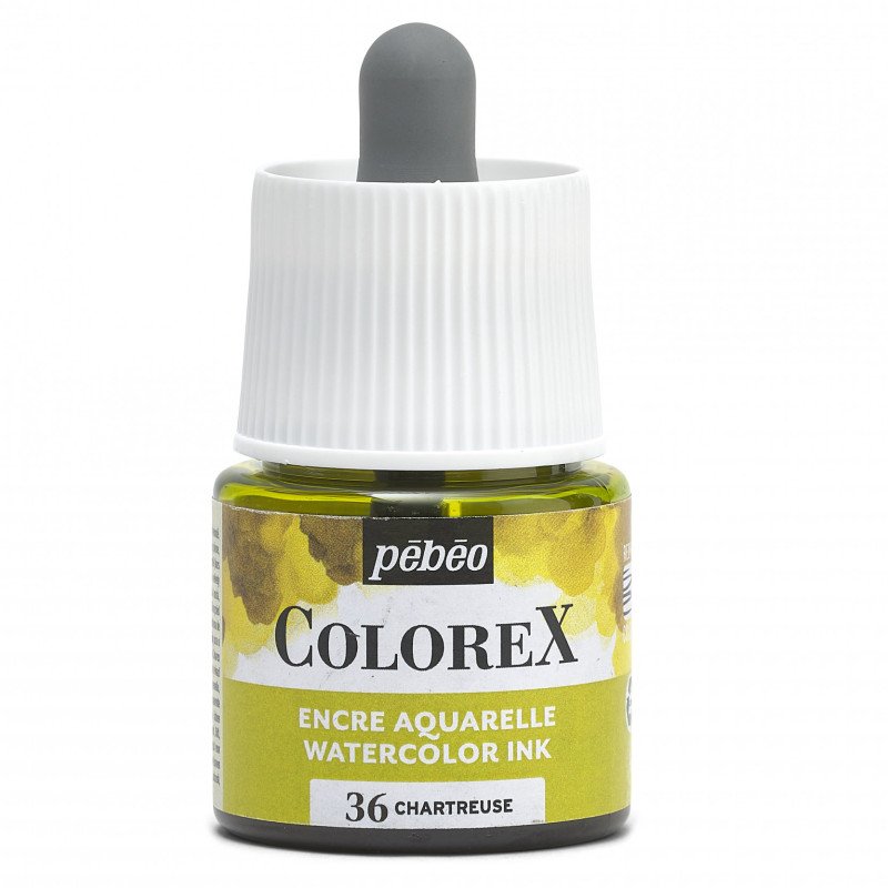 Pebeo Colorex Watercolour ink 45 ml - 36 - Chartreuse - Inchiostro