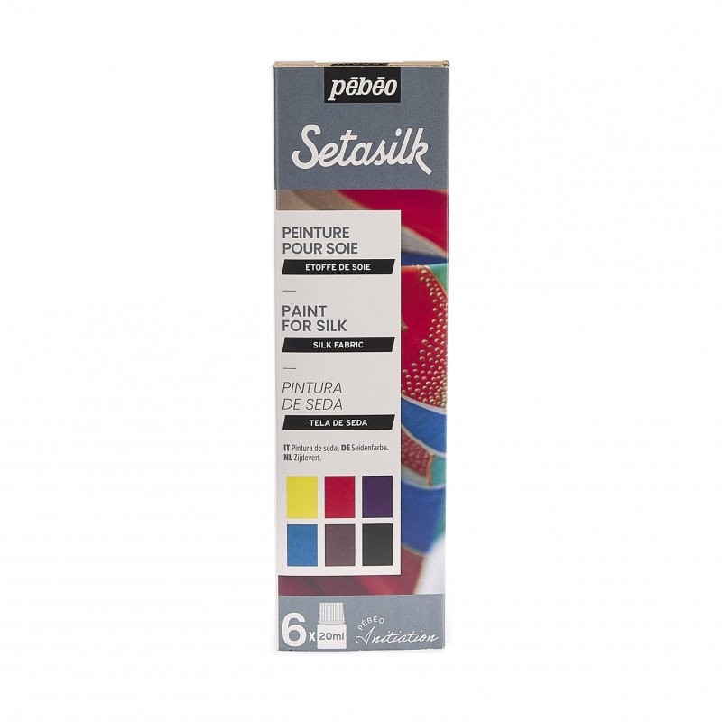 Pebeo Setasilk Discovery Set 6 x 20 ml. - Default Title