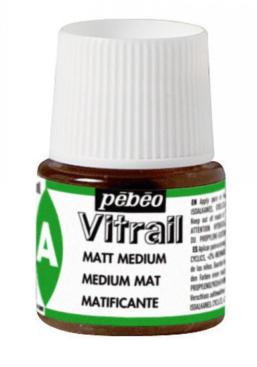 Pebeo Vitrail Mediums - Mat - 45 ml