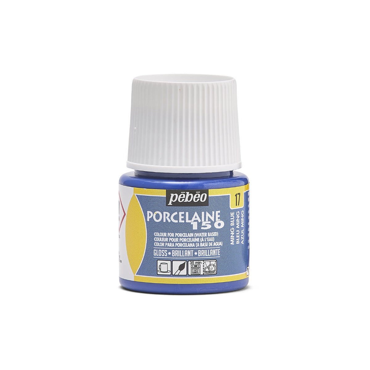Pebeo Porcelaine 150 Porcelain paint 45 ml - 17 - Bleug Ming - Lasi- ja posliinimaalit