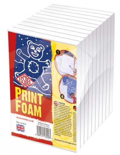 Essdee PrintFoam Drukschuim - A5 - 10 stk. - Bloktryk