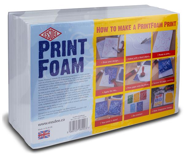 Essdee PrintFoam Drukschuim - A5 - 5 stk. - Bloktryk