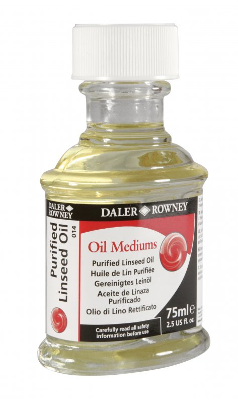Daler-Rowney Refined linseed oil 75 ml.