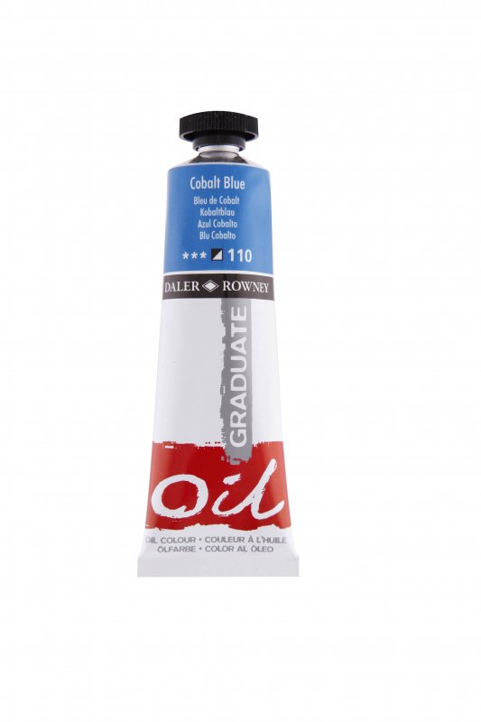 Daler-Rowney Graduate Oil paint 38 ml - koboltti sininen - Öljyvärit