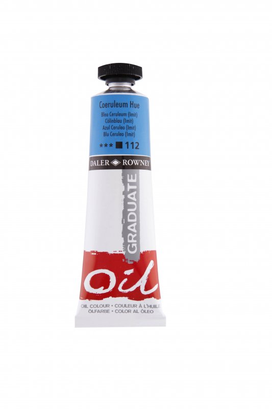 Daler-Rowney Graduate Oil paint 38 ml - Cerulean sininen - Öljyvärit
