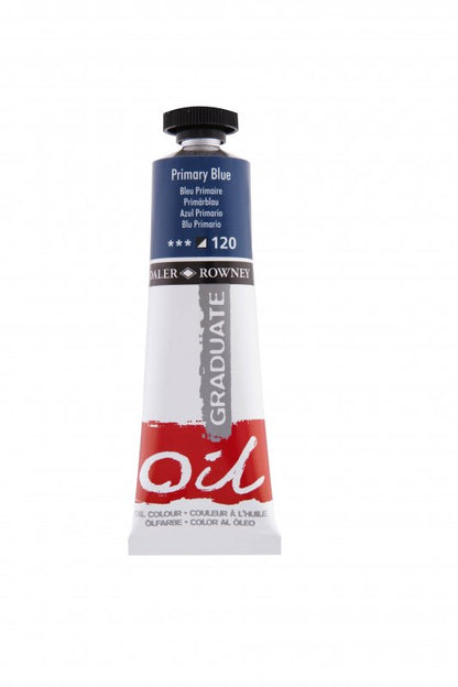 Daler-Rowney Graduate Oil paint 38 ml - pääväri sininen - Öljyvärit