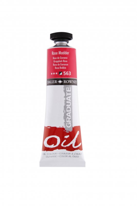 Daler-Rowney Graduate Oil paint 38 ml - Madder Roze - Öljyvärit