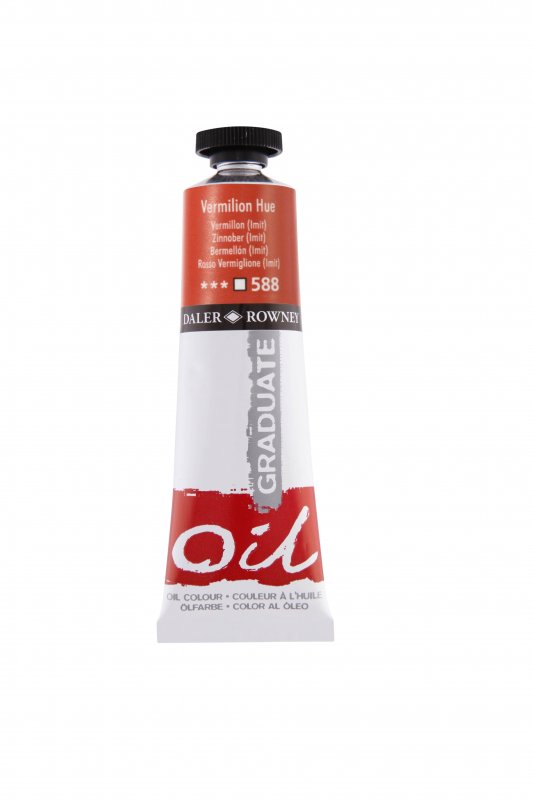 Daler-Rowney Graduate Oil paint 38 ml - 588 - sinooperi (Tint) - Öljyvärit