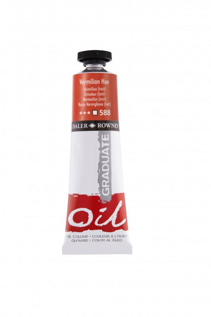 Daler-Rowney Graduate Oil paint 38 ml - 588 - sinooperi (Tint) - Öljyvärit