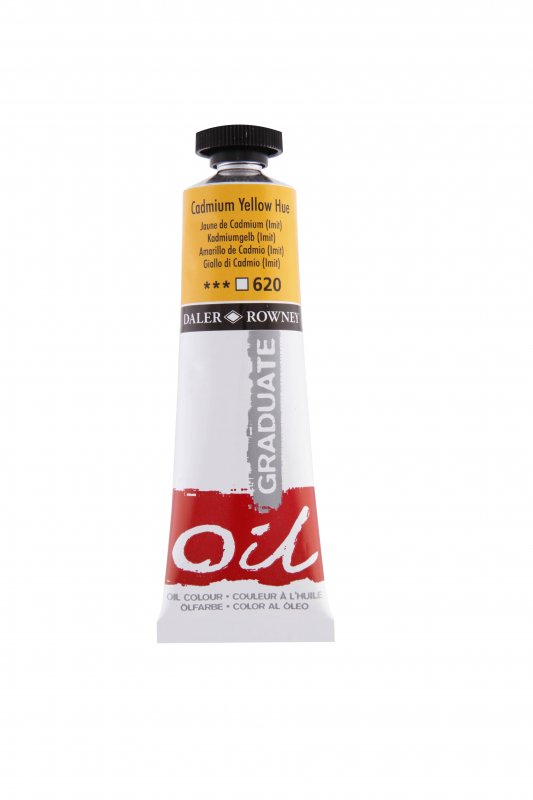 Daler-Rowney Graduate Oil paint 38 ml - Cadmiumgele (Imit) - Öljyvärit