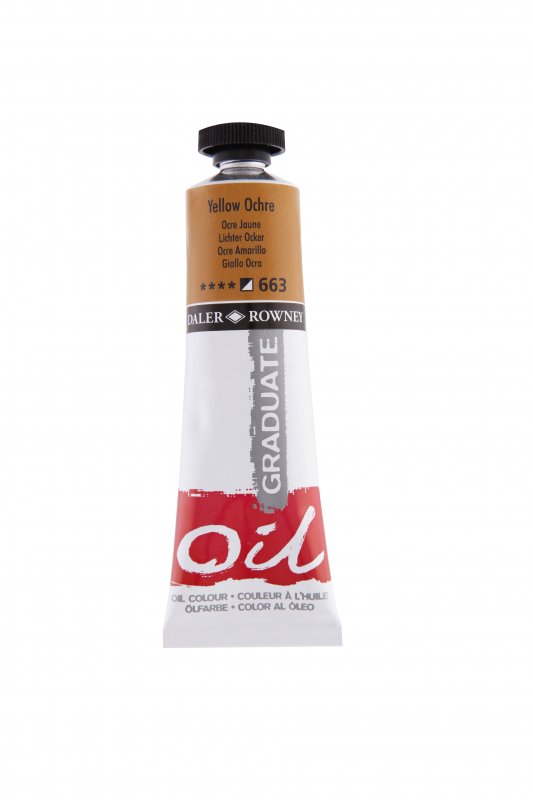 Daler-Rowney Graduate Oil paint 38 ml - Geeloker - Öljyvärit