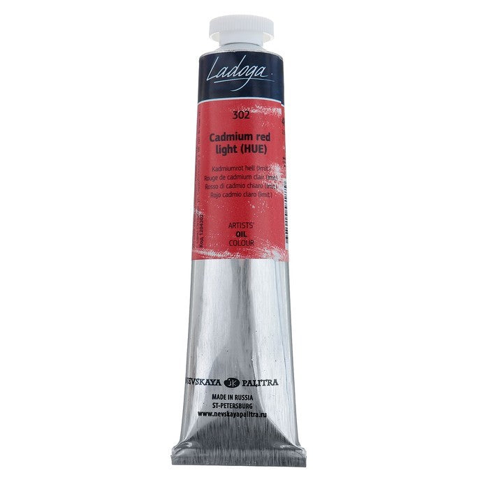 Ladoga Oil Paint 46 ml - kadmium rød lys (nuance) - Oliemaling
