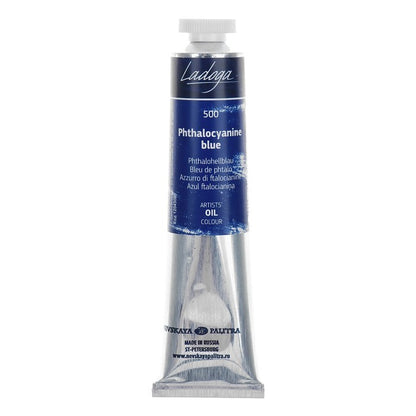 Ladoga Oil Paint 46 ml - Phtalocyanine blå - Oliemaling