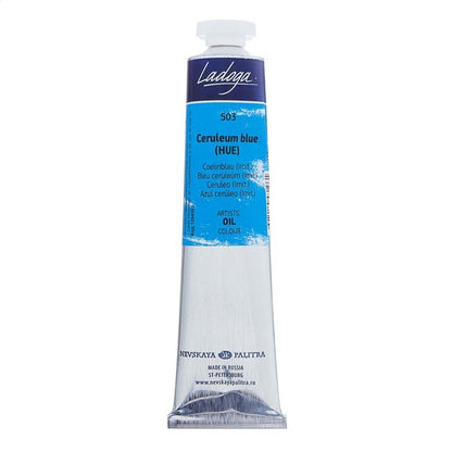 Ladoga Oil Paint 46 ml - Ceruleum blå (nuance) - Oliemaling