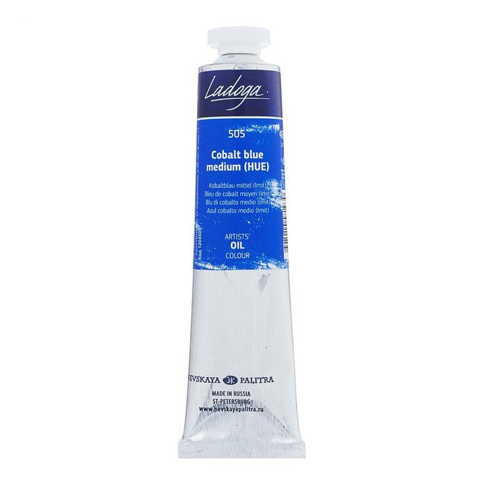 Ladoga Oil Paint 46 ml - kobolt blå Medium (nuance) - Oliemaling