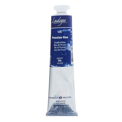 Ladoga Oil Paint 46 ml - Prussian blå - Oliemaling