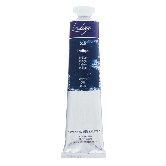 Ladoga Oil Paint 46 ml - indigo - Oliemaling
