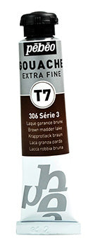 Pebeo Extra-Fijne Gouache T7 20 ml - Bruine Meekraplak - Gouache og tempera